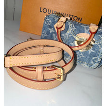 Load image into Gallery viewer, Louis Vuitton Monogram Denim Nano Speedy and Card Case Bundle
