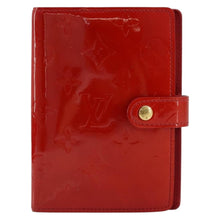 Load image into Gallery viewer, Louis Vuitton Vernis Small Ring Agenda Orange Sunset
