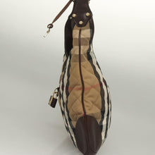 Load image into Gallery viewer, Burberry House Check Quilted Brook Hobo
