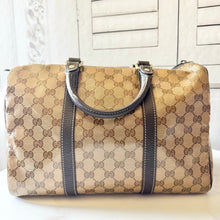 Load image into Gallery viewer, Gucci Crystal Monogram Medium Joy Boston
