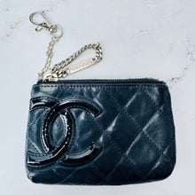 Load image into Gallery viewer, Chanel Calfskin Cambon Keychain Pouch
