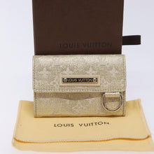 Load image into Gallery viewer, Louis Vuitton Mini Lin Shine Porte-Monnaie Wallet

