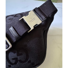 Load image into Gallery viewer, BRAND NEW Gucci Jumbo GG Canvas Bumbag Black
