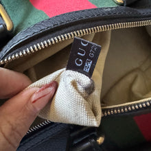 Load image into Gallery viewer, Gucci Calfskin Leather Black Boston Bandouliere Bag
