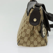 Load image into Gallery viewer, Gucci Canvas GG Monogram Flap Crossbody Bag
