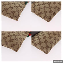 Load image into Gallery viewer, GUCCI Monogram Double Pocket Belt Bag

