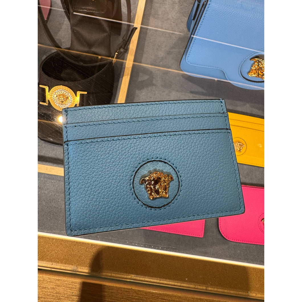 BRAND NEW VERSACE Card Case - Blue