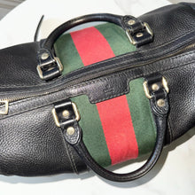 Load image into Gallery viewer, Gucci Calfskin Leather Black Boston Bandouliere Bag
