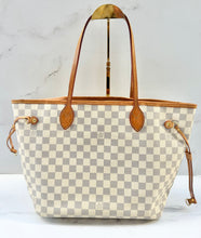 Load image into Gallery viewer, PRELOVED Louis Vuitton Damier Azur Neverfull MM
