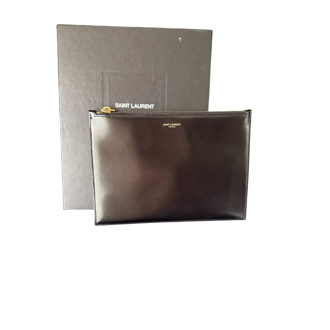 🎁Black Friday Special🎁Saint Laurent Paris Leather Clutch