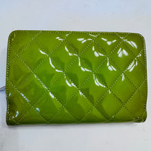 Load image into Gallery viewer, Chanel Lime Patent Medium Wallet
