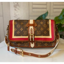 Load image into Gallery viewer, Louis Vuitton Monogram Rayures Tisse Shoulder Bag
