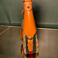 Load image into Gallery viewer, Gucci GG Canvas Heritage Web Horsebit Hobo
