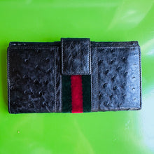 Load image into Gallery viewer, Gucci Ostrich Leather Continental Wallet
