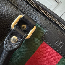 Load image into Gallery viewer, Gucci Calfskin Leather Black Boston Bandouliere Bag
