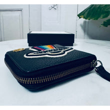 Load image into Gallery viewer, Gucci Courrier Embroidered UFO Zip Around Wallet Men&#39;s Wallet
