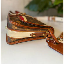 Load image into Gallery viewer, Louis Vuitton Monogram Rayures Tisse Shoulder Bag
