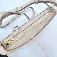 Load image into Gallery viewer, Polène Nubuck Suede Croc Embossed Numero Dix - Taupe
