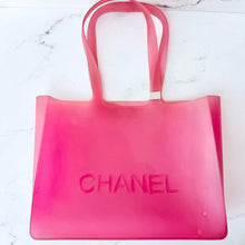 Load image into Gallery viewer, CHANEL Large Jelly Rubber Tote Pink

