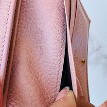 Load image into Gallery viewer, GUCCI Pink Calfskin Compact Wallet
