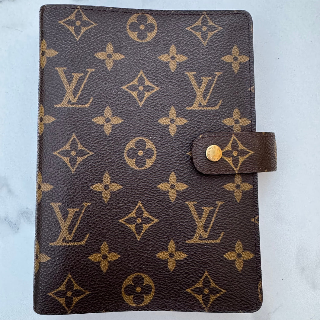 Louis Vuitton Monogram Medium Ring Agenda