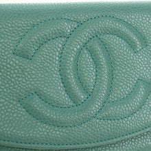 Load image into Gallery viewer, ✨💎Two Piece Thursday Bundle💎✨CHANEL CC Canvas Camellia Printed Tote and Seafom Caviar Wallet
