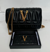 Load image into Gallery viewer, BRAND NEW! Versace Virtus Mini Crossbody and Card Case
