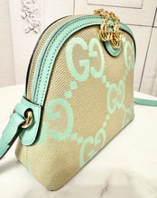 Load image into Gallery viewer, BRAND NEW Gucci Dome Jumbo GG Shoulder Bag Pepperlight Mint
