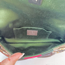 Load image into Gallery viewer, Gucci Horsebit NM Web Chain Clutch GG Canvas Small

