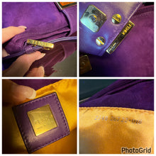 Load image into Gallery viewer, Fendi Purple Suede Baguette
