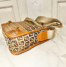 Load image into Gallery viewer, PRELOVED FENDI Zucchino Canvas Crossbody Bag
