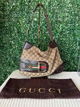 Load image into Gallery viewer, GUCCI GG Canvas Hasler Hobo
