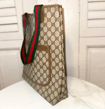 Load image into Gallery viewer, PREOWNED Vintage Gucci Supreme Tote
