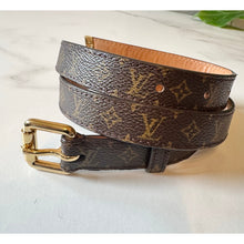 Load image into Gallery viewer, Louis Vuitton Monogram Belt Size 32
