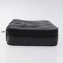 Load image into Gallery viewer, Chanel Calfskin Quilted Cambon Zip Around Cosmetic Pouch
