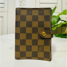 Load image into Gallery viewer, Louis Vuitton Damier Ebene Small Ring Agenda
