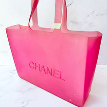 Load image into Gallery viewer, CHANEL Large Jelly Rubber Tote Pink
