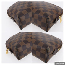 Load image into Gallery viewer, Louis Vuitton Damier Ebene Cosmetic Pouch GM
