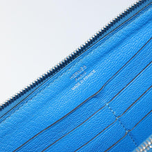 Load image into Gallery viewer, Hermes Evelyne Long Wallet Bleu Hydra
