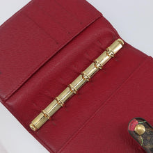 Load image into Gallery viewer, Louis Vuitton Takashi Murakami Monogram Cerises Small Ring Agenda
