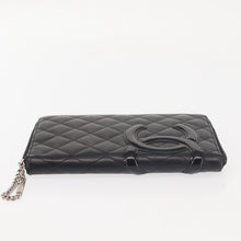 Load image into Gallery viewer, Chanel Calfskin Cambon Zip Around Organizer Wallet

