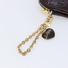 Load image into Gallery viewer, Louis Vuitton Vernis Rayure Coeur Heart Coin Purse
