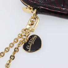 Load image into Gallery viewer, Louis Vuitton Vernis Rayure Coeur Heart Coin Purse
