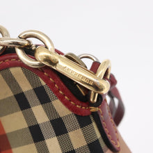 Load image into Gallery viewer, Burberry Haymarket Check Abingdon Shoulder Bag
