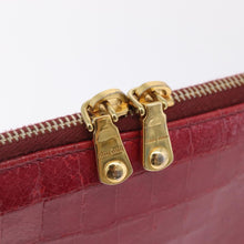 Load image into Gallery viewer, Miu Miu Hot Pink Croc Embossed iPad Sleeve

