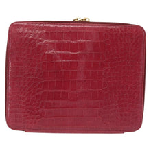 Load image into Gallery viewer, Miu Miu Hot Pink Croc Embossed iPad Sleeve
