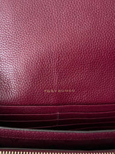 Load image into Gallery viewer, Tory Burch Carter Chain Wallet Crossbody Garnet
