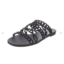 Load image into Gallery viewer, HERMES Rivage Chaîne d'Ancre Insignia Slides Women's Size: 8
