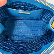 Load image into Gallery viewer, Prada Saffiano Lux Mini Promenade Tote Blue
