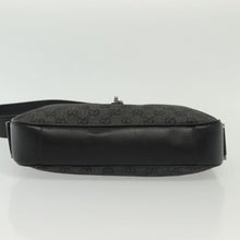 Load image into Gallery viewer, Gucci Jacquard Black GG Monogram Shoulder Bag
